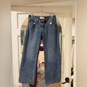 Hollister Relaxed Fit Blue Jeans